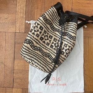 Straw Purse - Poppy + Sage